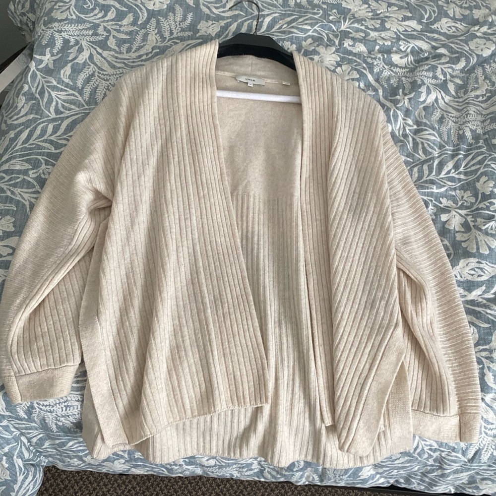 Vince wool and cashmere cardigan